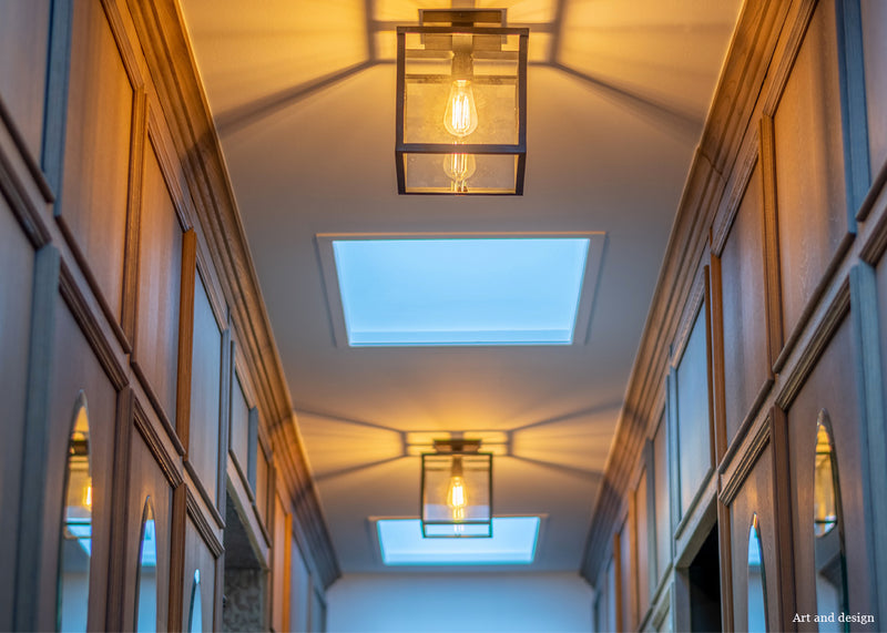 Vitrine lantern Ceiling - Authentage